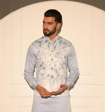 Load image into Gallery viewer, Aurangzeb Velvet Nehru Jacket