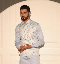 Load image into Gallery viewer, Aurangzeb Velvet Nehru Jacket