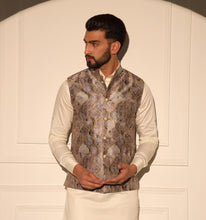 Load image into Gallery viewer, Sikandar Sequin Nehru Jacket