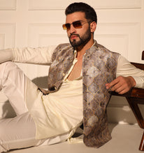 Load image into Gallery viewer, Sikandar Sequin Nehru Jacket