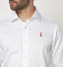 Load image into Gallery viewer, King of Hearts Embroidery Shirt