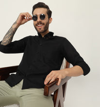 Load image into Gallery viewer, Raven Linen Shirt