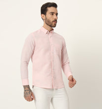 Load image into Gallery viewer, Bubblegum Linen Shirt