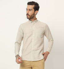 Load image into Gallery viewer, Ecru Linen Shirt