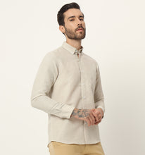 Load image into Gallery viewer, Ecru Linen Shirt