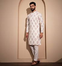 Load image into Gallery viewer, Rehmat Chikankari Cotton Kurta