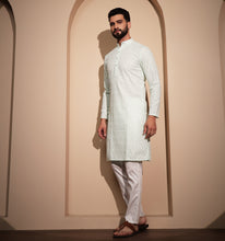 Load image into Gallery viewer, Jazba Chikankari Cotton Kurta