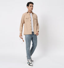 Load image into Gallery viewer, Beige Overshirt