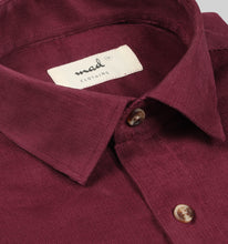 Load image into Gallery viewer, Burgundy Corduroy Shirt