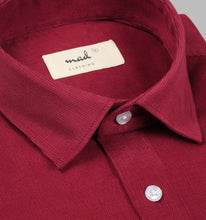 Load image into Gallery viewer, Red Corduroy Shirt