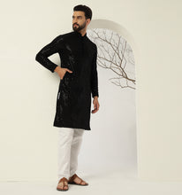 Load image into Gallery viewer, Ehsaas Embroidered Sequin Kurta