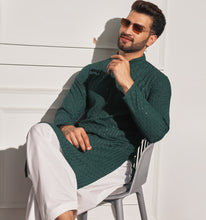 Load image into Gallery viewer, Taabir Embroidered Sequin Kurta