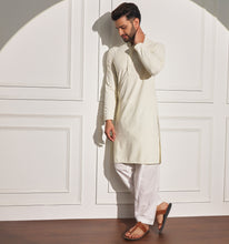 Load image into Gallery viewer, Dastoor Embroidered Sequin Kurta