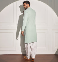 Load image into Gallery viewer, Pista Embroidered Sequin Kurta