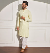 Load image into Gallery viewer, Umar Embroidered Sequin Kurta