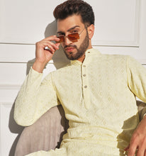Load image into Gallery viewer, Umar Embroidered Sequin Kurta