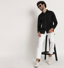 Load image into Gallery viewer, Gotham Contrast Stitch Detail Shirt