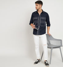 Load image into Gallery viewer, Harisson Navy Blue