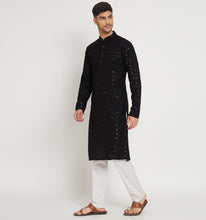 Load image into Gallery viewer, Ishaq Embroidered Sequin Kurta