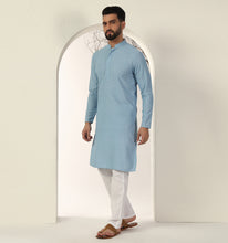 Load image into Gallery viewer, Faizan Embroidered Sequin Kurta