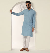 Load image into Gallery viewer, Faizan Embroidered Sequin Kurta