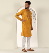 Load image into Gallery viewer, Ashar Embroidered Sequin Kurta