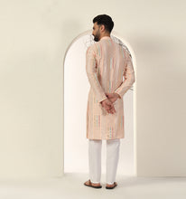 Load image into Gallery viewer, Ashra Embroidered Sequin Kurta
