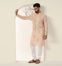 Load image into Gallery viewer, Ashra Embroidered Sequin Kurta