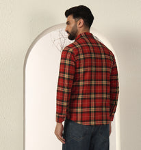 Load image into Gallery viewer, Crimson Flannel Shirt