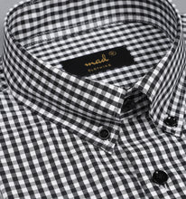 Load image into Gallery viewer, Black Gingham
