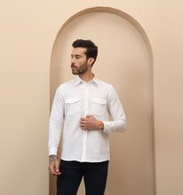 Load image into Gallery viewer, White Linen Shirt