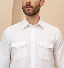 Load image into Gallery viewer, White Linen Shirt