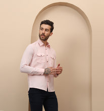 Load image into Gallery viewer, Pink Linen Shirt