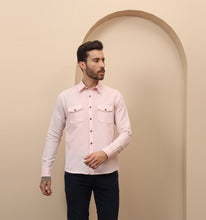 Load image into Gallery viewer, Pink Linen Shirt