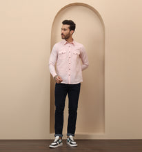 Load image into Gallery viewer, Pink Linen Shirt