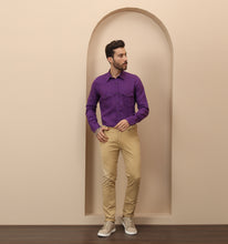 Load image into Gallery viewer, Purple Linen Shirt