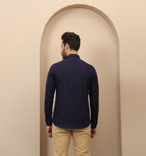 Load image into Gallery viewer, Navy Linen Shirt