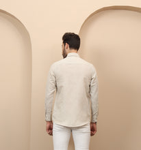 Load image into Gallery viewer, Beige Linen Shirt
