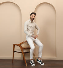 Load image into Gallery viewer, Beige Linen Shirt