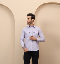 Load image into Gallery viewer, Lavender Linen Shirt