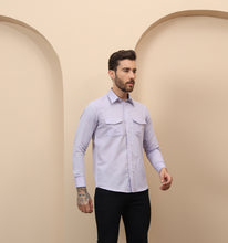 Load image into Gallery viewer, Lavender Linen Shirt