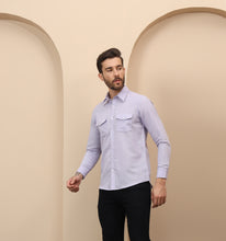 Load image into Gallery viewer, Lavender Linen Shirt