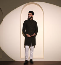 Load image into Gallery viewer, Chandragupta Embroidered Sequin Indo-Western Jacket