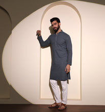 Load image into Gallery viewer, Qayamat Embroidered Sequin Kurta