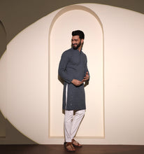 Load image into Gallery viewer, Qayamat Embroidered Sequin Kurta
