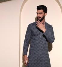 Load image into Gallery viewer, Qayamat Embroidered Sequin Kurta