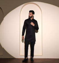 Load image into Gallery viewer, Shershah Embroidered Indo-Western Set (Set of 3)