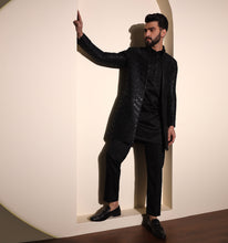 Load image into Gallery viewer, Shershah Embroidered Sequin Indo-Western Jacket