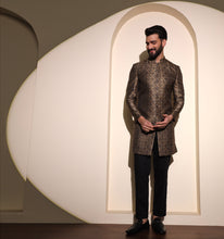 Load image into Gallery viewer, Kanishka Jacquard Indo-Western Set (Set of 2)