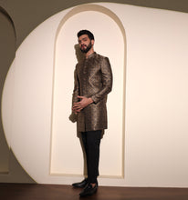 Load image into Gallery viewer, Kanishka Jacquard Indo-Western Set (Set of 2)